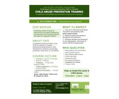 Child Abuse Prevention Training – Volunteer Training Programme