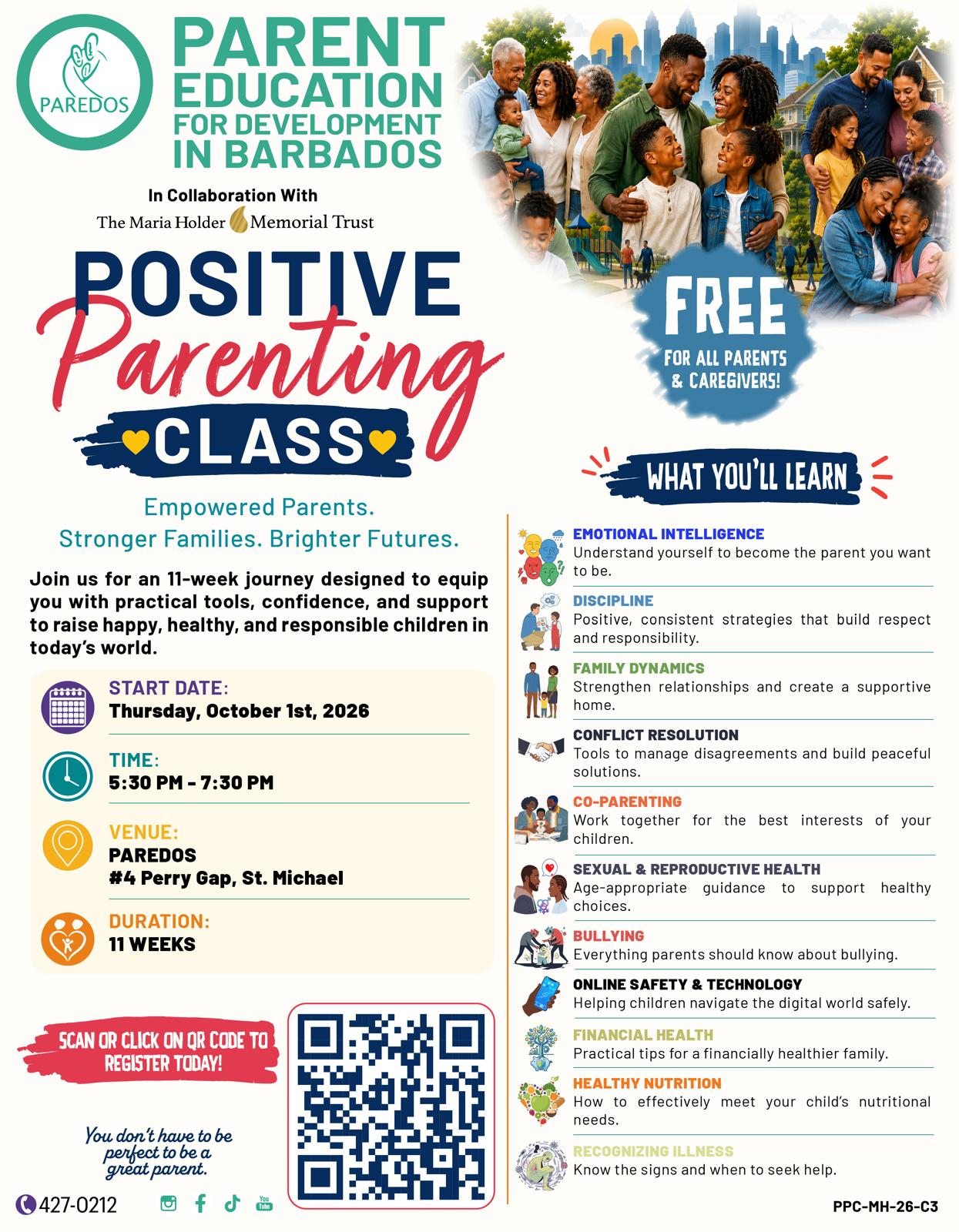 Positive Parenting Class - PAREDOS